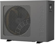 Steinbach Bomba de Calor Solid 9-049402Z - Bomba de Calor para Piscina hasta 50.000 L - Potencia de calefacción 9 kW - Función de calefacción y refrigeración - Control por aplicación WiFi - Adecuado