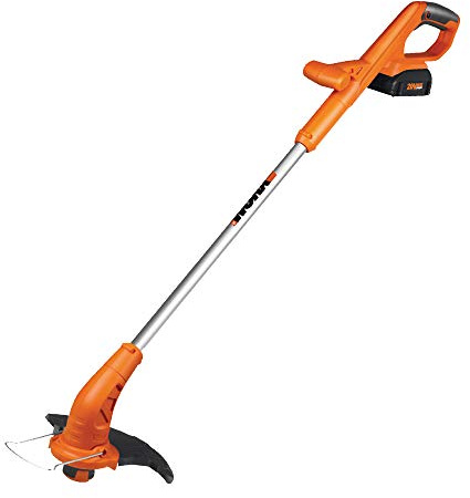 WORX Cordless String Trimmer & Lawn Edger, Electric Weed Wacker with 4.2 LBS, 20V Weed Eater with Auto Feed, Battery & Charger Included, WG154