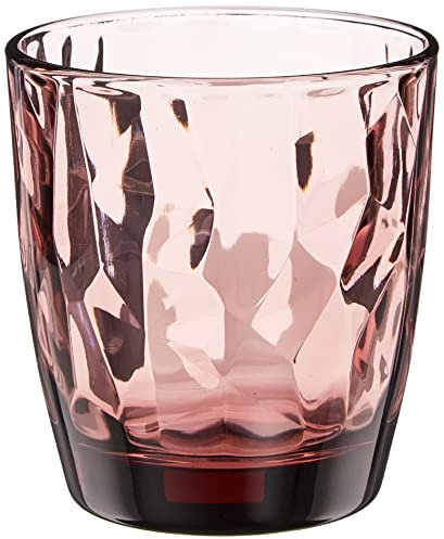 Bormioli Rocco 6er Set Glas Gläser Diamond Acqua Purple 30,5 Tischdeko