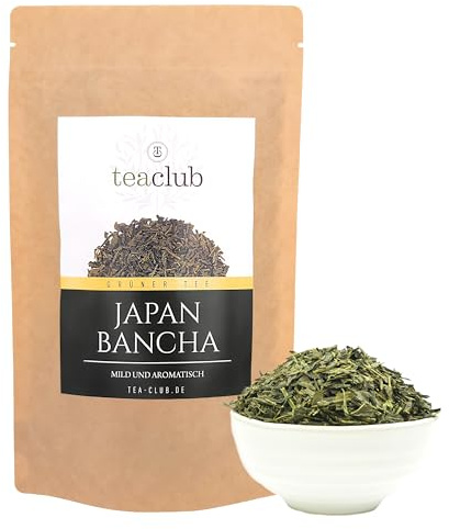Japan Bancha Grönt te Löst 100 g, Japanskt grönt te Aromatiskt-milt, TeaClub Grönt te