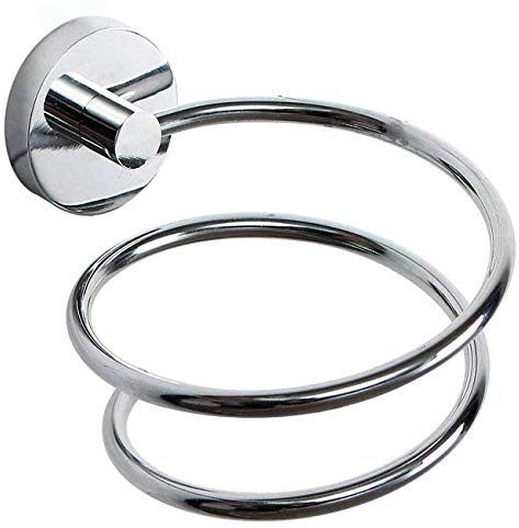 FUREIN Soporte de baño, Plata, 14x8cm