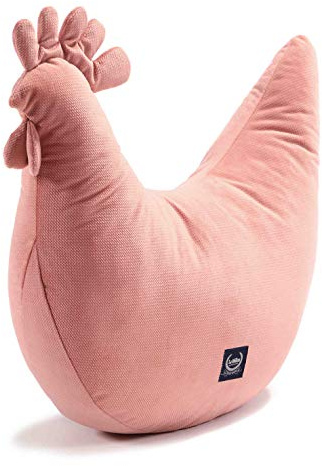 La Millou Almohada Gallina de la Abuela Dana 50 x 40 cm | Almohada de Lactancia | Almohada para el bebé | Regalo para la Fiesta del bebé | Papaya