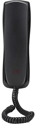 KX T628 Schwarzes Kabelgebundenes Desktop-Wandtelefon, Festnetztelefon für das