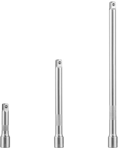 Nikcrlo 1/4 pollice estensione, chiave a bussola estensione set (2, 4, 6 pollici), acciaio al cromo vanadio