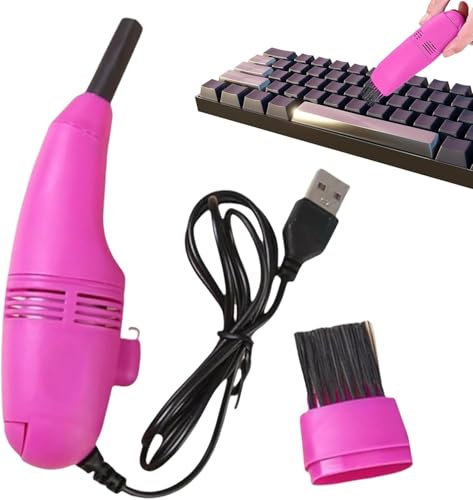 OVERJLDW Aspirateur de Machine à Coudre, Mini aspirateur à Clavier, Mini aspirateur à Main sans Fil USB, adapté aux Machines à Coudre, Ordinateurs Portables