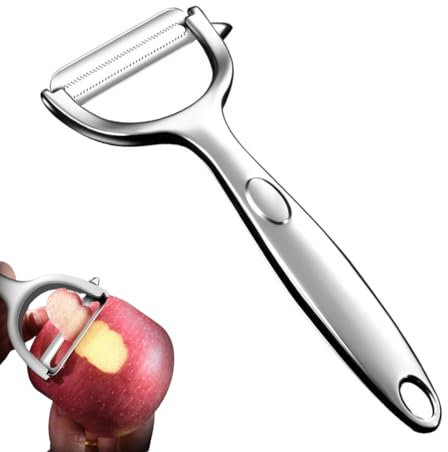 EORPAVU Éplucheurs Éplucheur de pommes de terre en forme de Y, éplucheur de fruits de cuisine de qualité supérieure pour carottes, pommes de terre, Oranges, agrumes