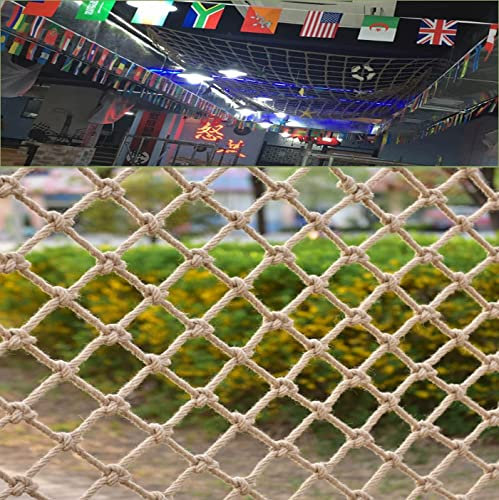 Plant Climbing Net,Plant Support Jute Netting 6mm Natural Jute Rope Plant Climbing Garden Netting Trellis For Climbing Plants Bean Fruits Pet Climbing Rope Net(0.5Mx2M(1.64FTx6.56FT))