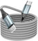 USB C auf Micro USB Kabel 0.5M, USB Typ C auf Micro Kabel Nylon geflochtene Android Ladekabel Dast Sync Kompatibel für Samsung Galaxy S7 / S5 / J3 / J5 / J7, Huawei, HTC, LG
