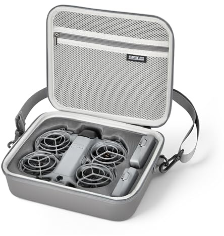 STARTRC, custodia Neo 2, borsa a spalla/mano in PU portatile per drone DJI Neo 2 e accessori per batterie