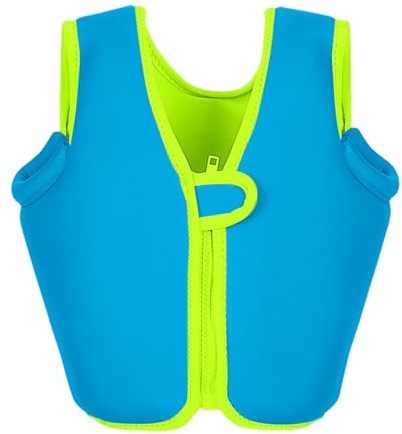 Generisch 2026 Niñas Natación Chaleco Niños Flotación Dispositivo Espuma Vida Chaleco Para Natación Al Aire Libre Agua, azul celeste, 3-4 Años