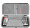 GEEKRIA Étui à 75% pour Clavier, Sac de Transport Rigide pour Clavier Portable sans Fil 84 Touches, Compatible avec Keychron K2, Clavier mécanique Logitech Pop Keys, Gris foncé