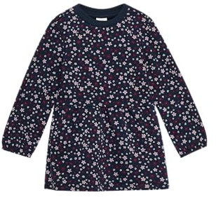 Sweatkleid mit Allover Print