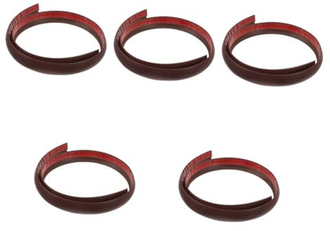 Healeved 5pièces Bande De Transition Auto-adhésive pour Sol Rampe De Seuil pour Adaptée Aux Moquettes Et Carrelages Finition Et Facile à Nettoyer