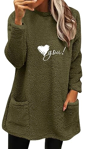 Sweat-shirt pour femme - Automne - Manches longues - Oversize - Long - T-shirt fonctionnel - T-shirt de course - T-shirt de randonnée - Veste de sport - Loisirs - Sans capuche - Couleur unie