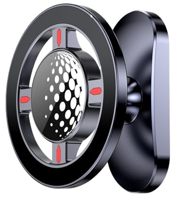 Jingmiger Magnetisk telefonhållare för golf, 360 graders roterande smartphone | universell bärbar för golf, utomhus och hemma
