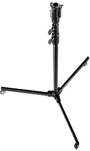 Manfrotto Trépied de studio en aluminium noir