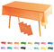 3 Stück Tischdecke Rechteckig Orange Halloween Party Tischdecke,137 * 274cm Tischdecke Papierrolle Einweg Tischdecke aus Kunststoff,wasserdichte Ölbeständig Tischdecken für Party,Picknick,Geburtstags
