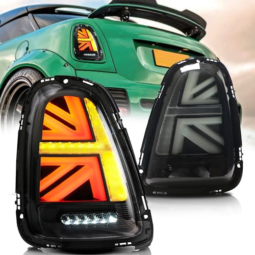 VLAND Fari posteriorii per Mini Cooper R56 R57 R58 R59 2007-2013 Luci posteriori Gruppo lampada,Plug and Play(Chiaro)