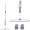 K-ONE Microfibre Spray Mop with 360° Swivel Head Plus 2 Replacement Pads Suitable for Cleaning Tile Laminate Hardwood Ceramic