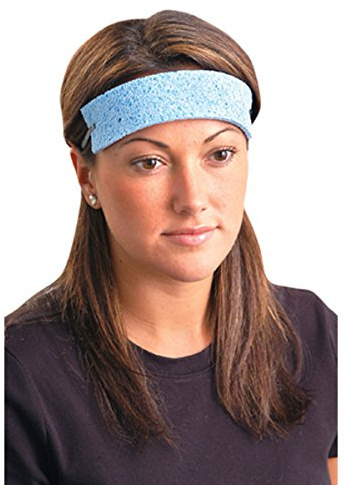 Occunomix SBR25 Traditional Absorbent Cellulose Sweatbands (25 Pack), Blue