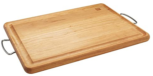ZWILLING Cherry Wood Carving Board with Handles
