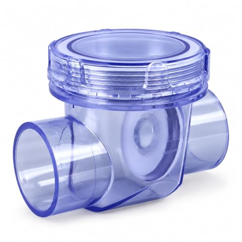 Backventil, Backventil Toalett Backwater Backflow Backventil PVC Inline Backventil För Kök, Toalett Eller Andra Avloppsrör