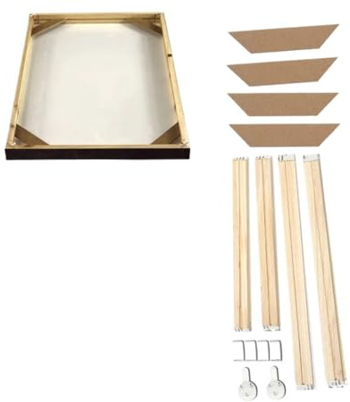GOFDASY Marco de madera para fotos de 70 x 140 pulgadas, 80 x 160 pulgadas, ajuste para cuadros de pared, lienzo, pintura, ajuste para sala de estar, dormitorio, marco de madera personalizado (altura