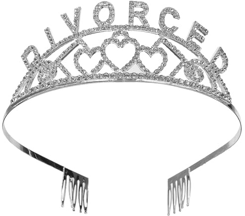 IMIKEYA Couronne de Fête pour Femmes Accessoire de Cosplay en Alliage Argenté Réglable, Coiffure Élégante pour Anniversaire et Événement, Taille Unique Adaptée, Décoration Glamour