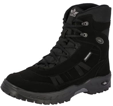Lico Herren Wildlife Schneestiefel, Schwarz, 37 EU