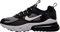 Nike Air Max 270 React GS Running Trainers BQ0103 Sneakers Schuhe (UK 6 us 7Y EU 40, Black vast Grey White 003)