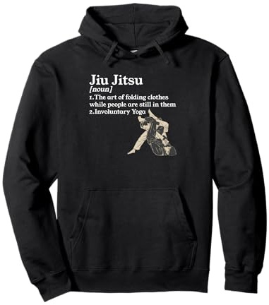 Jiu Jitsu L'art des vêtements pliants Arts martiaux Sweat à Capuche
