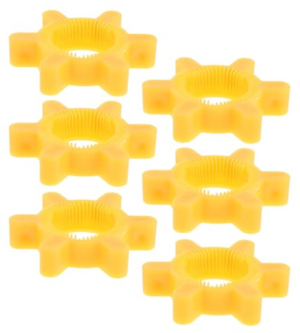 EPIGEIST 6pcs Universal Bottle Opener Set for Arthritic Hands, Ergonomic Plastic Cap Remover Tools for Soda, Water, and Jar Lids, Kitchen Multi-Use Easy Openers in Yellow