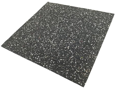 WiCo® noisO Pad Antivibrationsmatte – 6 mm – 60x60 cm – für Waschmaschine, Lautsprecher & Subwoofer