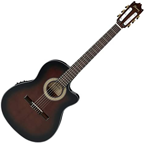 Ibanez GA35TCE-DVS Guitarra clásica, Dark Violin Sunburst