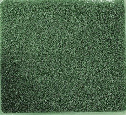 Farbsand, Dekosand 0,5 KG grün Oliv -58