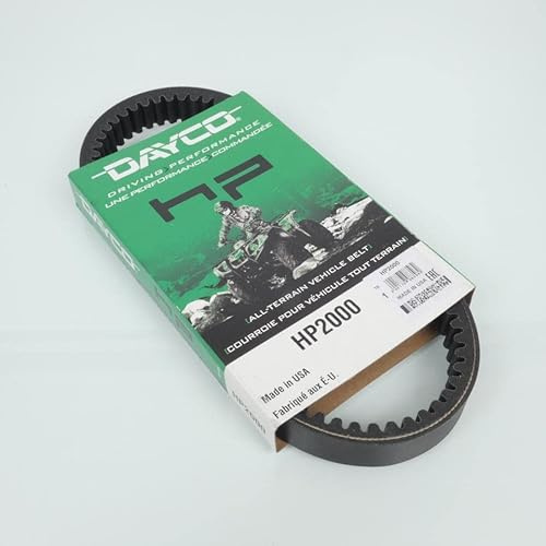 Courroie de transmission Dayco compatible avec Quad Kymco 400 Mxu Irs 2X4 2008 à 2013 851x29x14mm