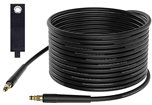 OHAYORI Pressure Washer Replacement Hose 10M for Karcher K2 K3 K4 K5 K6 K7, 180Bar Jet Wash Extension Hose with Click Type Plug Quick Connect, High Pressure Washer Accessory for Car Cleaning