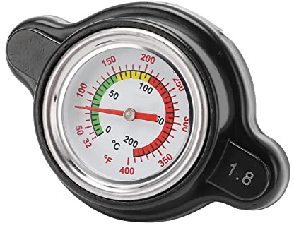 Kühlerdeckel mit Temperaturanzeige, Motorkühlerabdeckung 1638630001 Praktischer Korrosionsschutz 1,8 bar Hochdruck für die Reparatur