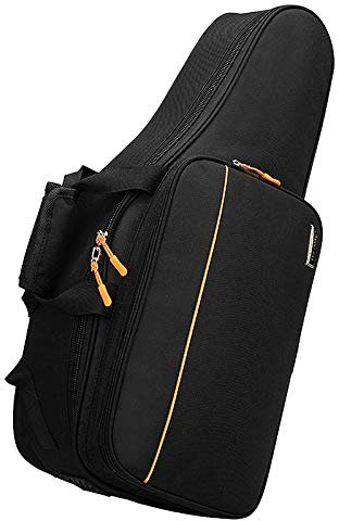 Rheross Saxophontasche, Oxford-Stoff, verdickter Rucksack mit doppelter Schulter und extra Stauraum für Musik
