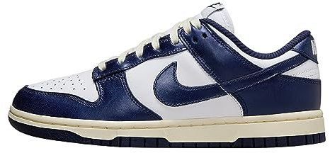 Nike Damen Turnschuhe, Weiß/Marineblau, Größe 38, Weiß Dunkelblau Midnight NAV, 40 EU, Weiß Dunkelblau Midnight NAV, 40 EU