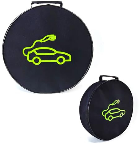 BLIRITEL EV Cable Bags, Portable EV Chargers Cable Storage & Organizer for Jumper Cables,Cords,and Hoses, Perfect for Electric Vehicles,RV Sewer Hose,Camper Accessories