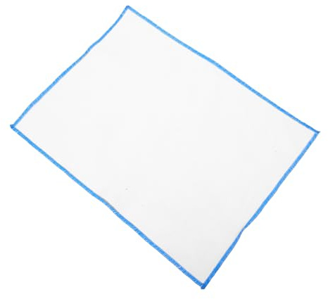 Flute Cleaning Cloth Cotton Gauze Wiper for Mouthpiece | White Rectangular Care Cloth, Lint-free Smooth Surface, Daily Use and Marching Band Prep, Keeps Pads Dry