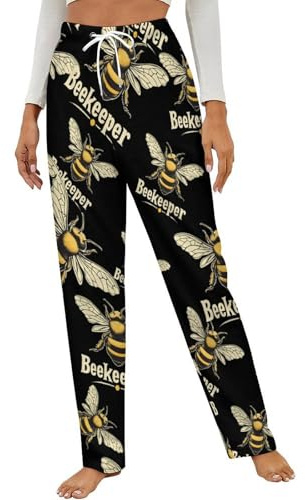 Bee Keeper Women's Flannel Pajama/Lounge Pants Soft Sleepwear Loungewear PJs for Home