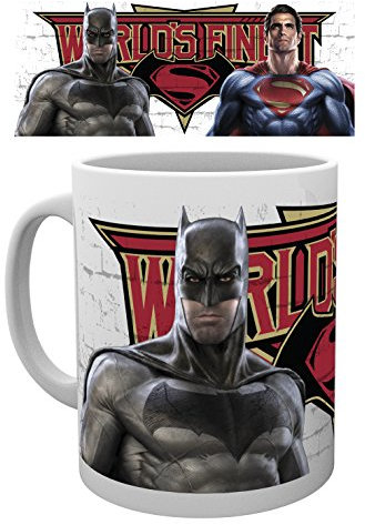 Abystyle Mug Batman VS Superman-World's Finest, Keramik, Multicolored, 12 x 12 x 0.380 cm
