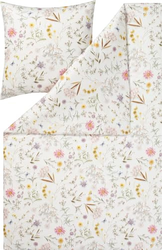 ESTELLA Mako Interlock Jersey Bettwäsche Marica Multicolor 1 Bettbezug 135 x 200 cm + 1 Kissenbezug 80 x 80 cm