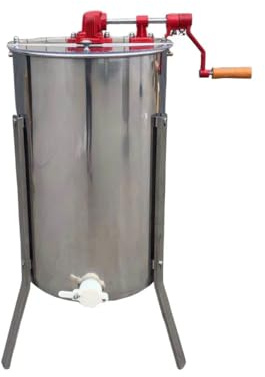 3 Frame Manual Honey Extractor Stainless Steel