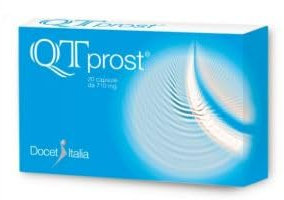 QTPROST 20 CAPSULE Integratore per la prostata con Serenoa, quercetina, tè verde e licopene.