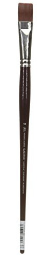 Winsor & Newton Pennello Galeria per Colori Acrilici - Manico Lungo - Piatto Pelo Corto N 18