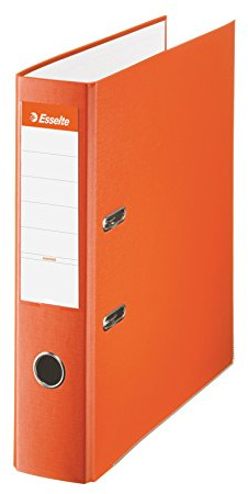 Esselte 42323 Classeur à levier en plastique polypropylène recouvert Naranja