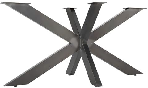 SOTECH Tischkufen SPIDER/Schwere Stahltischbeine im Vintage-Look/Einfache Montage
